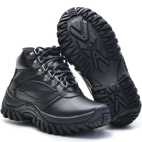 coturno masculino infantil preto