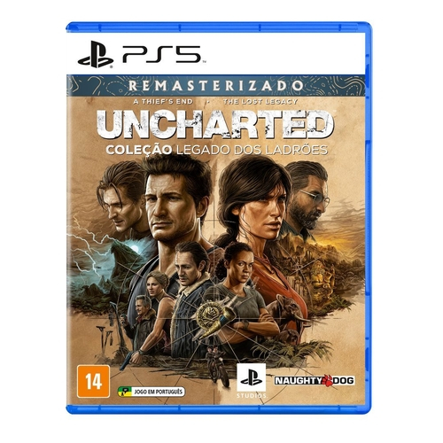 Uncharted Coleção Legado dos Ladrões rodando no PC e no PS