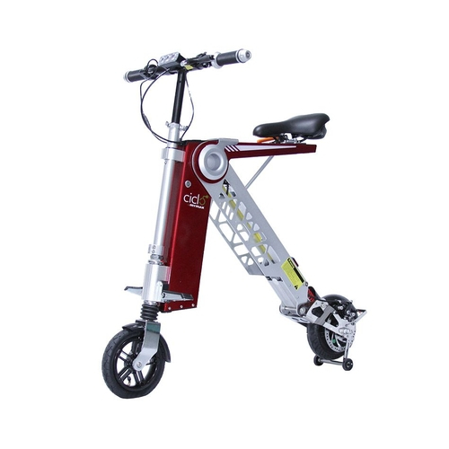 Bicicleta Eletrica E-Bike 250W Mod Ciclo Vermelha - MYMAX