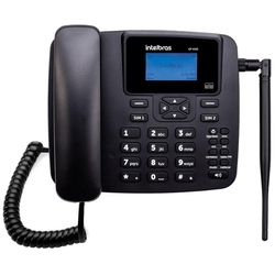Telefone Celular Fixo Intelbras CF 42402 GSM Dual Chip - Preto é boa?