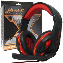 Headset Gamer Fone Ouvido com Microfone USB P2 Led Pc Ps4 Celular Jogos Knup KP-396 Preto Vermelho é boa?