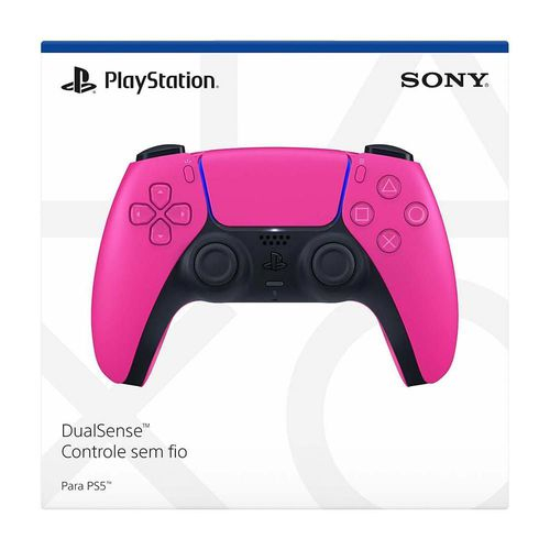 Controle Sem Fio Dualsense Nova Pink - PS5 em Promoção na Americanas