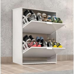 Sapateira Safira 2 Portas (12 Pares De Sapatos) Cor Branca Menor preço em Sapateira Safira 2 Portas (12 Pares De Sapatos) Cor Branca