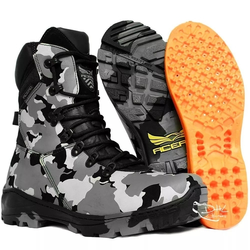 bota militar masculina