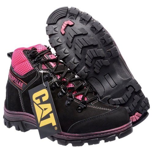 bota caterpillar infantil feminina