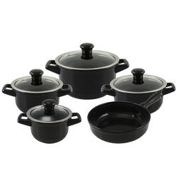 Conjunto De Panelas Ceraflame Duo Smart 5 Pçs Com Tampa Preto é boa?
