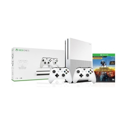 Console Xbox One S 1TB Com 2 Controles Brancos e Jogo Battlegrounds - Microsoft é boa?