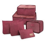 Kit Organizador de Malas com 6 Peças Viagem Jacki Design - ARH18608