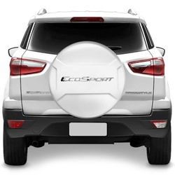 Capa Estepe Rígida Ford Ecosport 2013 A 2018 Branco Ártico Com Cadeado Menor preço em Capa Estepe Rígida Ford Ecosport 2013 A 2018 Branco Ártico Com Cadeado