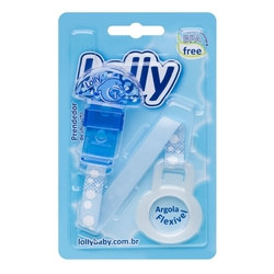 Prendedor de Chupeta Oceano com 1 (uma) unidade e argola flexível na cor azul. Menor preço em Prendedor de Chupeta Oceano com 1 (uma) unidade e argola flexível na cor azul.
