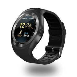Relógio Smartwatch Y1 Inteligente Bluetooth Android & Ios Preto Menor preço em Relógio Smartwatch Y1 Inteligente Bluetooth Android & Ios Preto