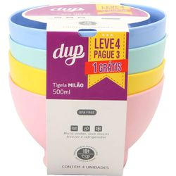 Kit Tigela Milão Leve 4 Pague 3 Dup Menor preço em Kit Tigela Milão Leve 4 Pague 3 Dup