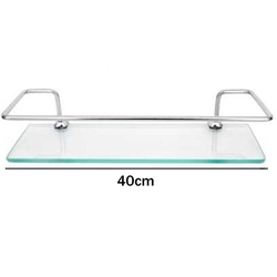 Porta Shampoo Reto 40cm Para Banheiro Vidro Temperado 6mm Linha Stander é boa?