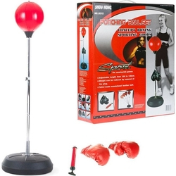Kit Boxe Saco De Pancada Adulto Infantil Punching Ball Kit Com Luvas E Altura Ajustável Menor preço em Kit Boxe Saco De Pancada Adulto Infantil Punching Ball Kit Com Luvas E Altura Ajustável