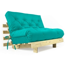 Futon Casal Tokio Sofa Cama Azul Turquesa Com Madeira Maciça Menor preço em Futon Casal Tokio Sofa Cama Azul Turquesa Com Madeira Maciça