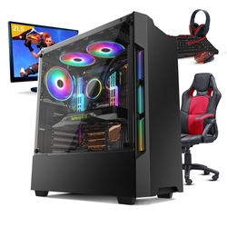 Pc Gamer Completo Smart Pc SMT81072 i5 8GB (Geforce GTX 1050TI 4GB) 1TB + Cadeira Gamer Menor preço em Pc Gamer Completo Smart Pc SMT81072 i5 8GB (Geforce GTX 1050TI 4GB) 1TB + Cadeira Gamer