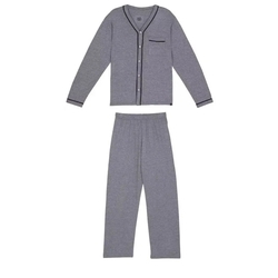 Pijama Masculino Manga Longa Lupo Malha Algodão 28048-002 Menor preço em Pijama Masculino Manga Longa Lupo Malha Algodão 28048-002