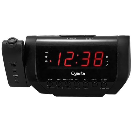 radio relógio com projetor de horas