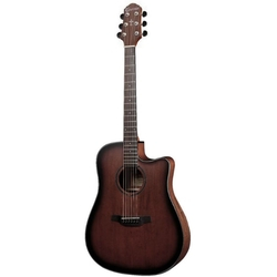 Menor preço em Crafter - Violão Folk Eletroacústico Série SILVER HDE250/S BRS