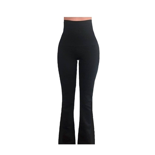 calça flare modeladora