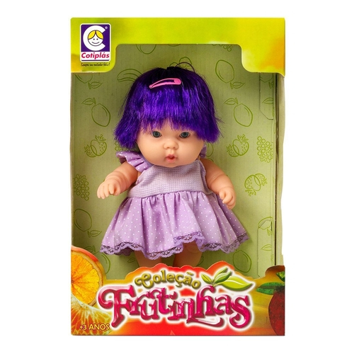 Boneca frutinha uva Clearance
