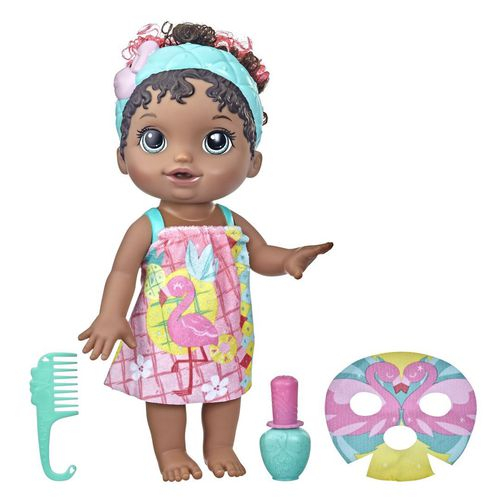 Conjunto Roupa Roupinha E Acessórios Para Boneca Bebê Little Mommy Mattel -  Vestido Azul Tiara E Meias - Compatível Com Bonecas Baby Alive E My Little  Collection - Pupee Brinquedos no Shoptime