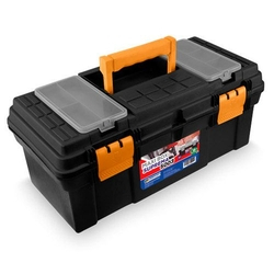 Caixa Plástica Para Ferramentas Com Bandeja 19" - Maxi Box Suprema 5003 - Arqplast Menor preço em Caixa Plástica Para Ferramentas Com Bandeja 19" - Maxi Box Suprema 5003 - Arqplast