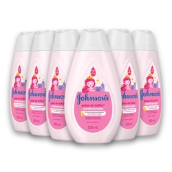 Kit com 6 Condicionador JOHNSON’S Baby Gotas de Brilho 200ml Menor preço em Kit com 6 Condicionador JOHNSON’S Baby Gotas de Brilho 200ml