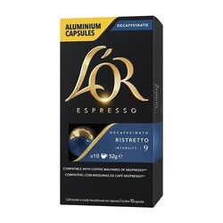 Capsula Cafe Espresso Lor Ristretto Descafeinado Utz 52g C/10 Unidades Menor preço em Capsula Cafe Espresso Lor Ristretto Descafeinado Utz 52g C/10 Unidades