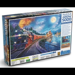Puzzle Quebra Cabeça Expresso Noturno 5000 Peças Grow Menor preço em Puzzle Quebra Cabeça Expresso Noturno 5000 Peças Grow