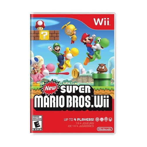 Jogo New Super Mario Bros Wii - Wii Seminovo - SL Shop - A melhor loja de  smartphones, games, acessórios e assistência técnica