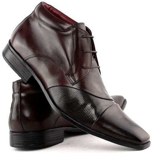 bota social masculina com cadarço