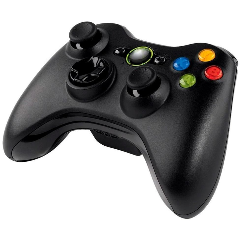 Controle De Xbox 360 Sem Fio Similar Branco em Promoção na Americanas