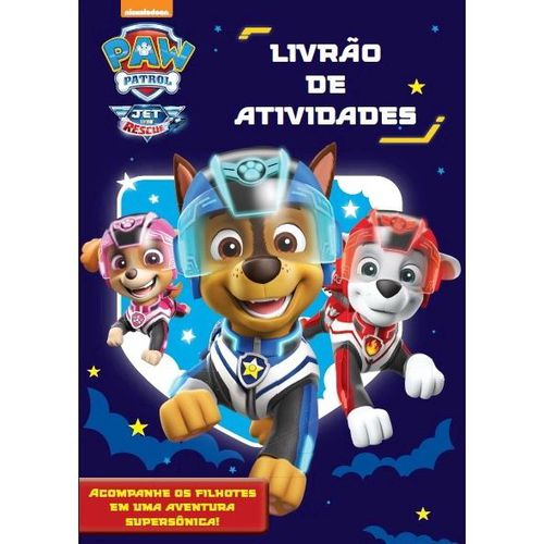 Patrulha canina - Livro de jogos em Promoção na Americanas