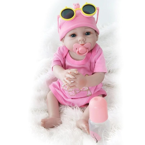 Bebe Reborn Boneca Silicone Corpo Inteiro