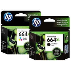 Kit Cartuchos Hp 664xl 2136 4536 Black Color é boa?