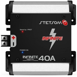 Menor preço em Fonte Carregadora Infinite 40a Preta Stetsom