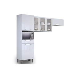 Cozinha Itatiaia Dandara Aço COZ 2 3 Peças Branco Menor preço em Cozinha Itatiaia Dandara Aço COZ 2 3 Peças Branco