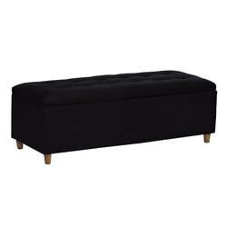 Puff Baú Recamier Pés Palito Suede Bella - ORB é boa?
