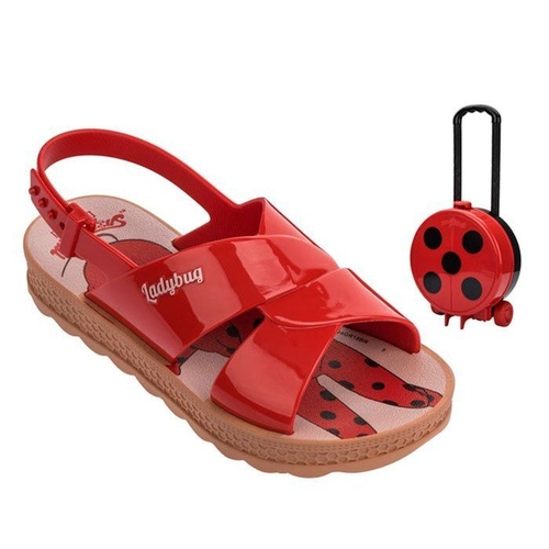 sandália infantil da ladybug