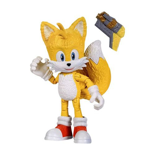 Boneco Tails Sonic 2 Articulado Com Acessorio - Jakks