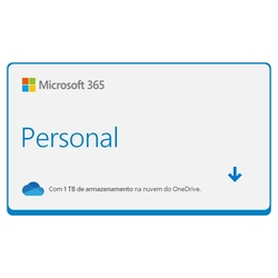 Gift Card Digital Microsoft 365 Personal com 1TB HD Virtual 12 Meses é boa?