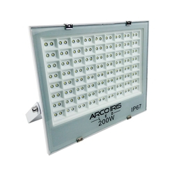 Refletor Holofote 200w Micro Led IP67 Bivolt Para Area Externa - ARCO ÍRIS LED Menor preço em Refletor Holofote 200w Micro Led IP67 Bivolt Para Area Externa - ARCO ÍRIS LED