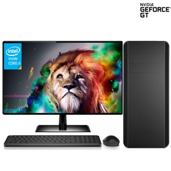 Computador CorpC Graphics Intel Core i5 8GB (Placa de vídeo GeForce GT) SSD 120GB HD 2TB Monitor LED 19.5 Menor preço em Computador CorpC Graphics Intel Core i5 8GB (Placa de vídeo GeForce GT) SSD 120GB HD 2TB Monitor LED 19.5