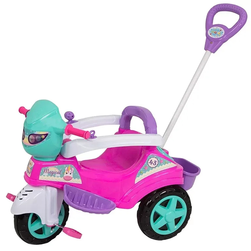 Carrinho de passeio ou pedal triciclo baby city spider Clearance