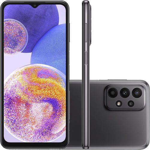 Smartphone Samsung Galaxy A23 Preto, Tela de 6.6, 5G + Wi-Fi + NFC, And.  13, Câm. Tras. 50 + 5 + 2 + 2MP, Frontal 8MP, 4GB ram, 128GB em Promoção na  Americanas