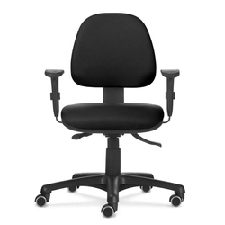 Cadeira De Escritório Flexform Plus Onix Black Menor preço em Cadeira De Escritório Flexform Plus Onix Black