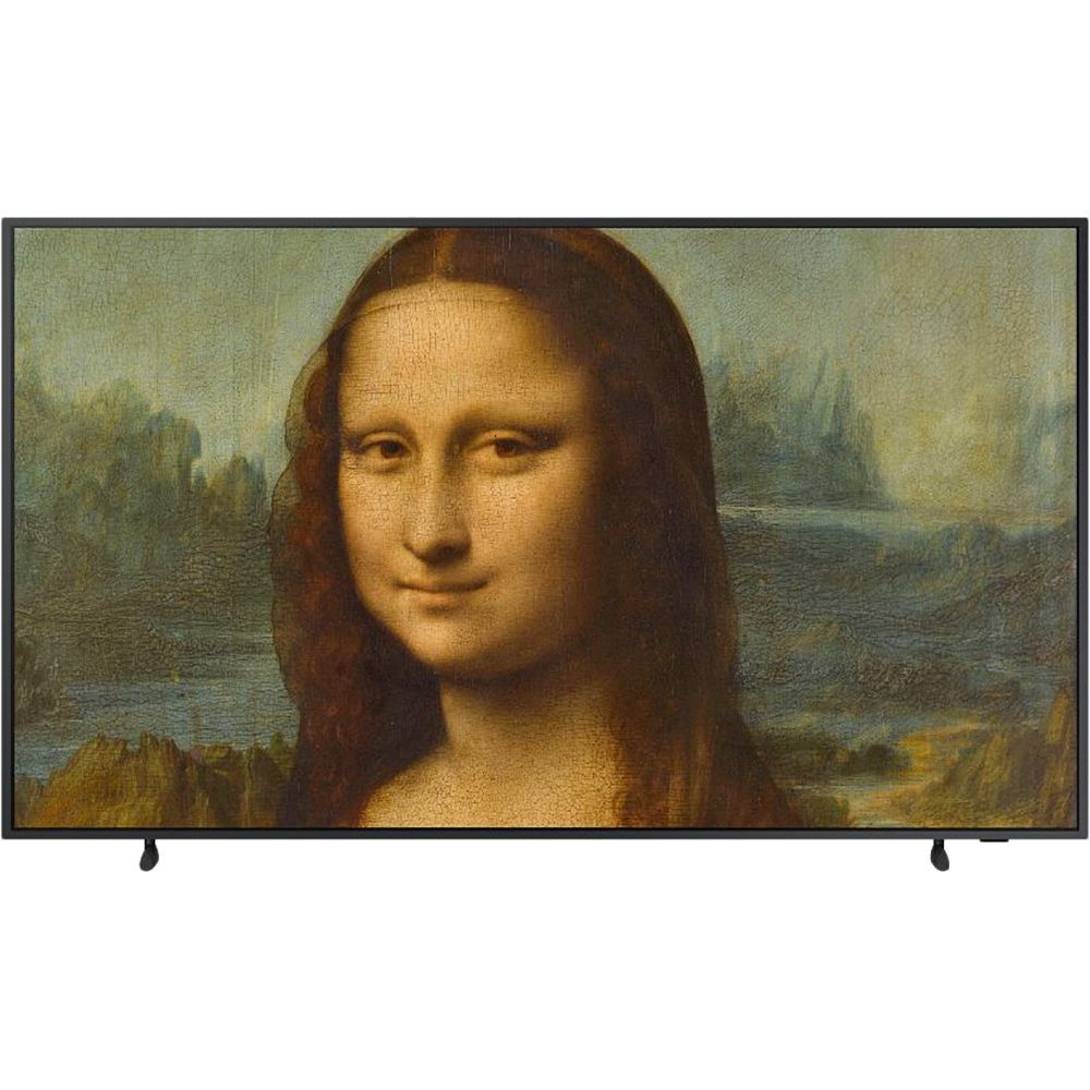 Smart TV 43" QLED 4K Samsung The Frame 43LS03B Tela Matte Design slim Suporte de parede slim incluso Única Conexão Molduras customizáveis