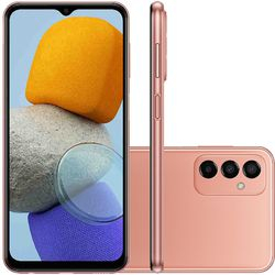 Smartphone Samsung Galaxy M23 5G 128GB Processador Snapdragon Tela 6.6" Dual Chip 6GB RAM Câmera Tripla + Selfie 8MP - Cobre é boa?