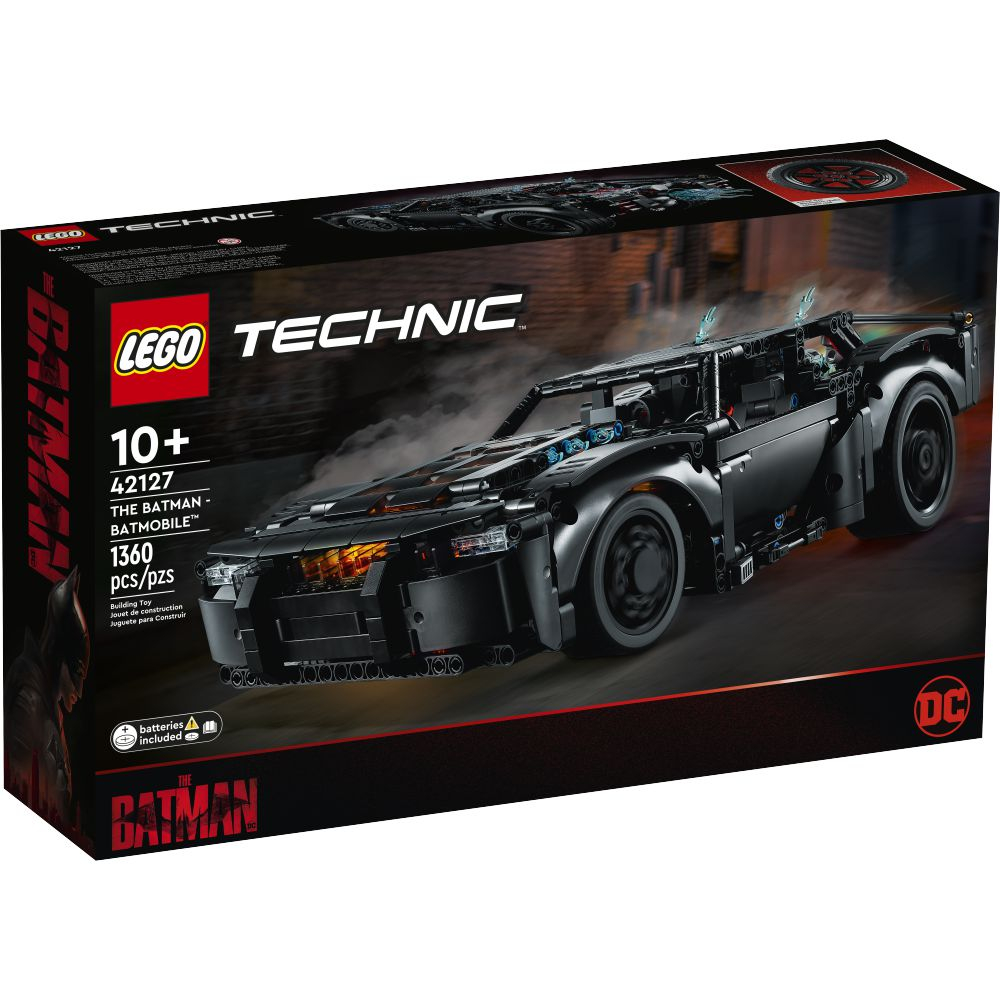 Brinquedo Lego Technic O Batman: Batmóvel 42127 - 1360 Peças